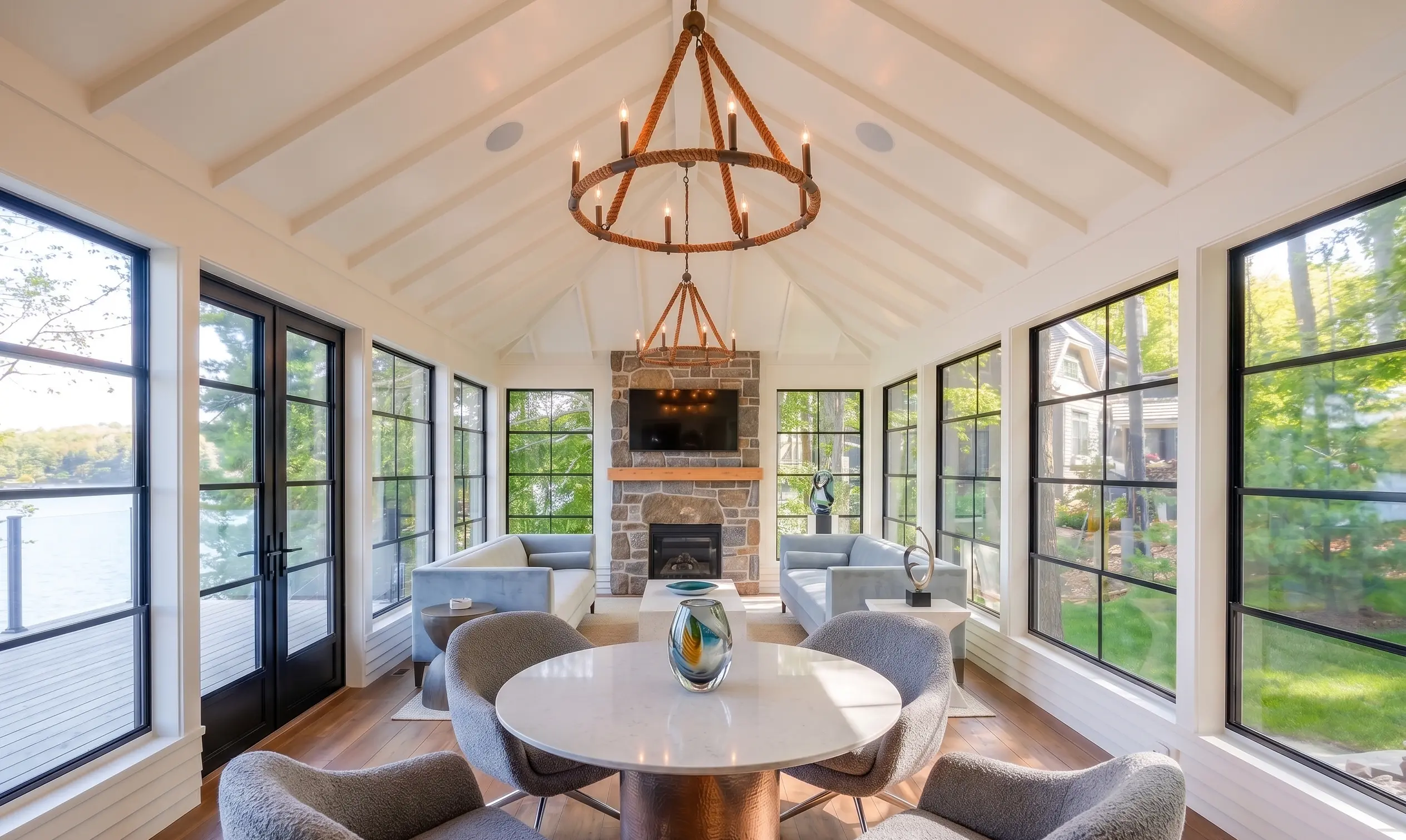 WeatherMaster windows, sunroom windows, with Sunspace Bangor in Maine