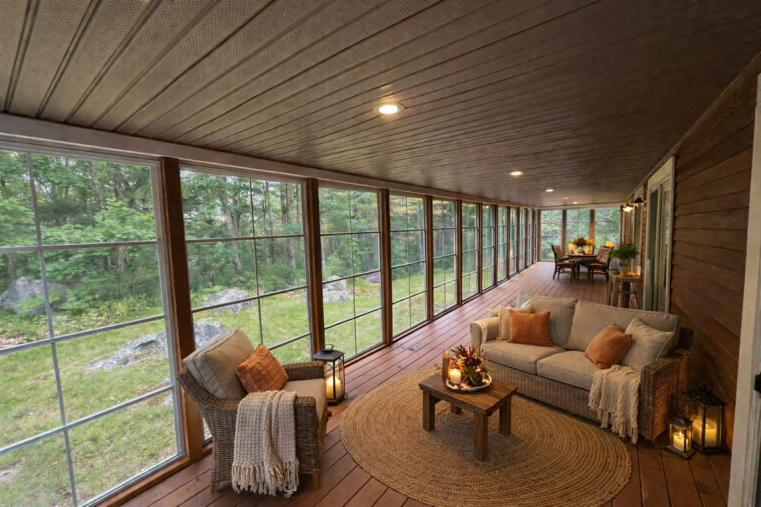 WeatherMaster Windows, Sunspace Bangor in Maine. Sunroom windows