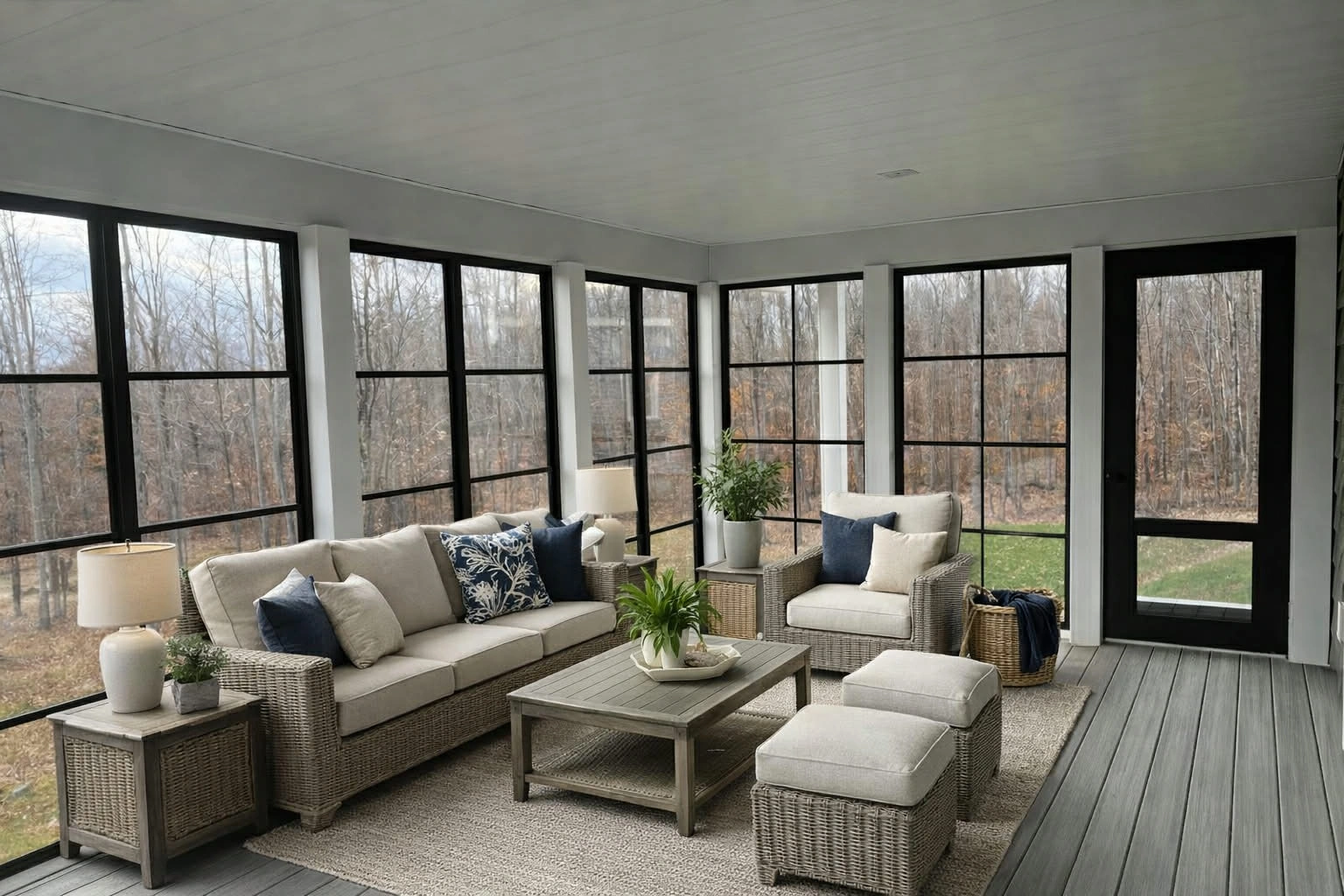 WeatherMaster Windows, Sunspace Bangor in Maine. Sunroom windows